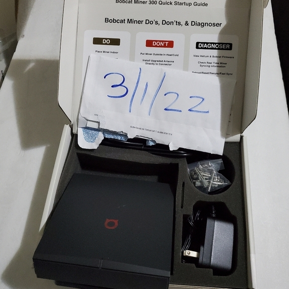 Helium Bobcat 300 Miner Hotspot IOT HNT Device - Picture 3 of 5